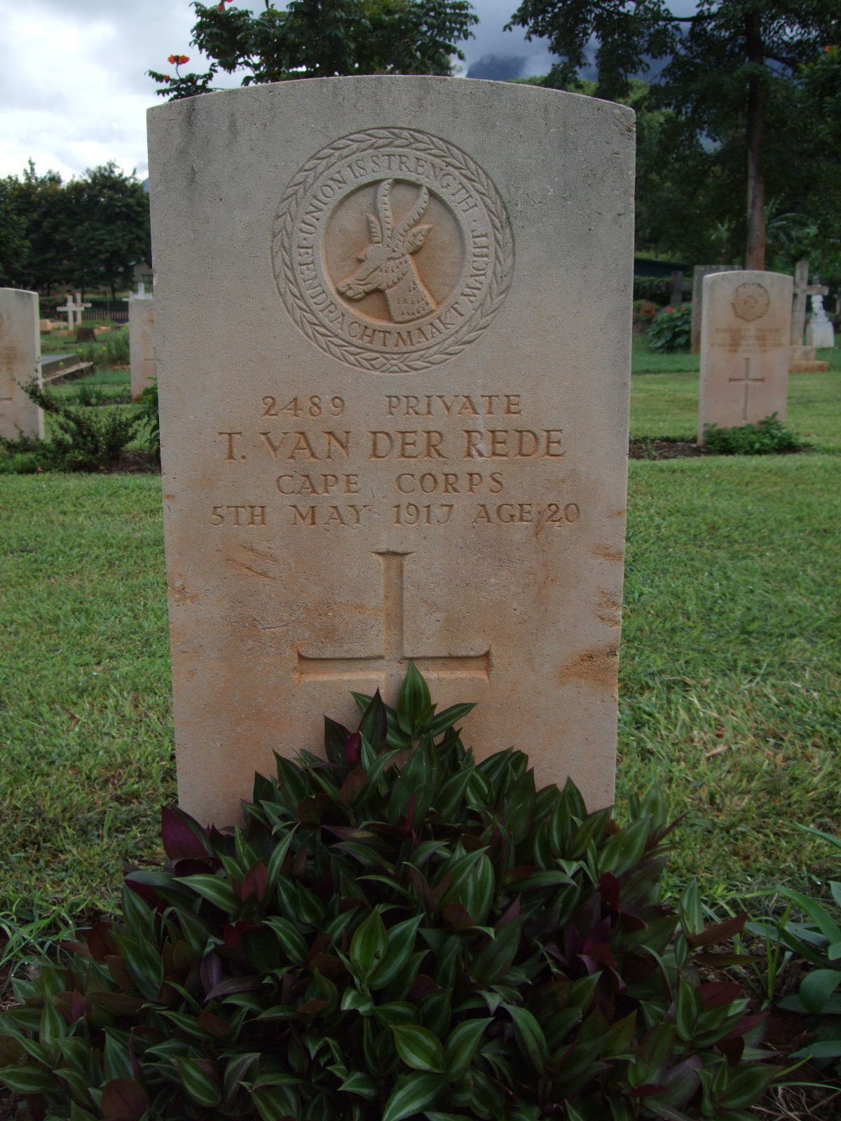 Photo from /search/photos/Tanzania/MOROGORO CEMETERY/van der rede_t.jpg